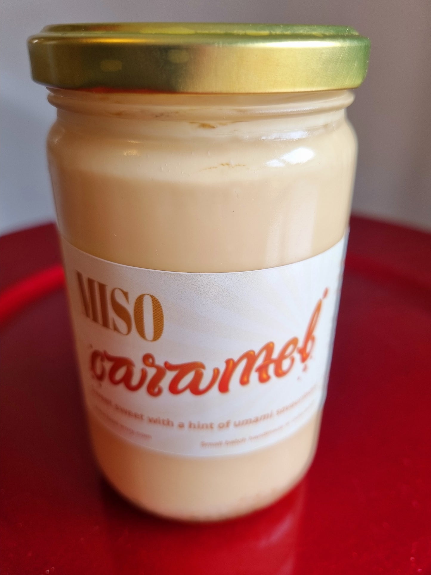 Miso Caramel sauce